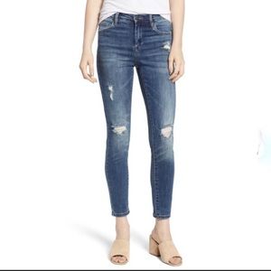 Blank NYC Bond Mid Rise Skinny Jeans
